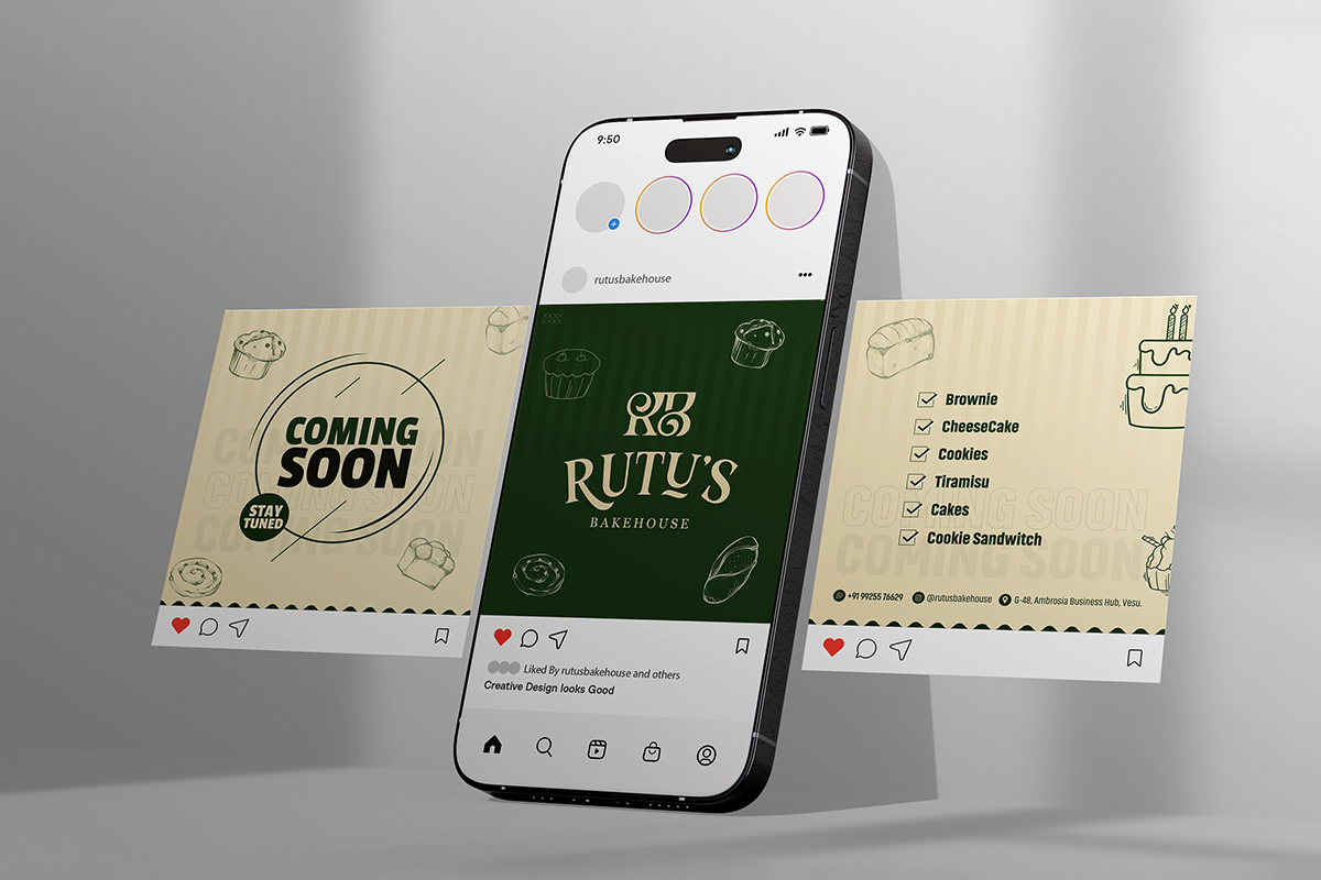 Rutus Backhouse restaurant branding image